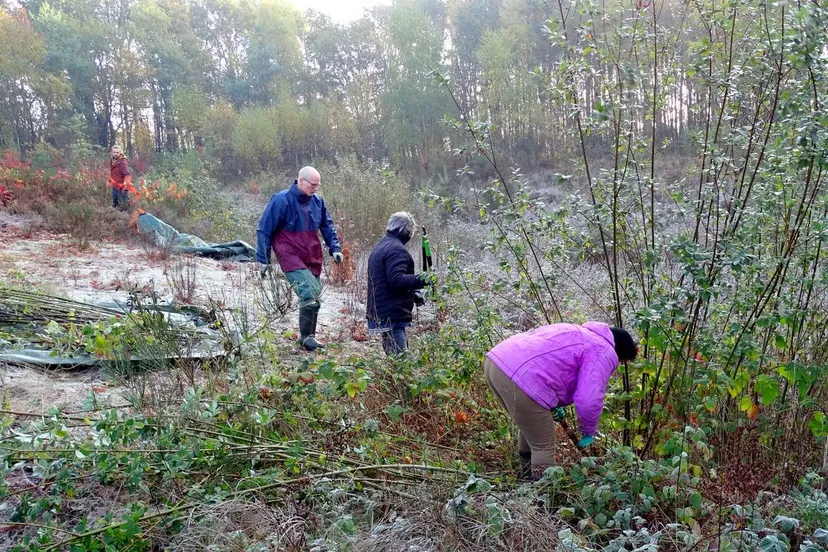 zuidwolde natuurwerkdag 2018 kees meta en els