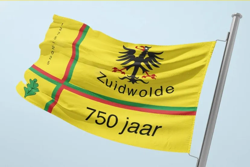 zuidwolde vlag 750 jaar