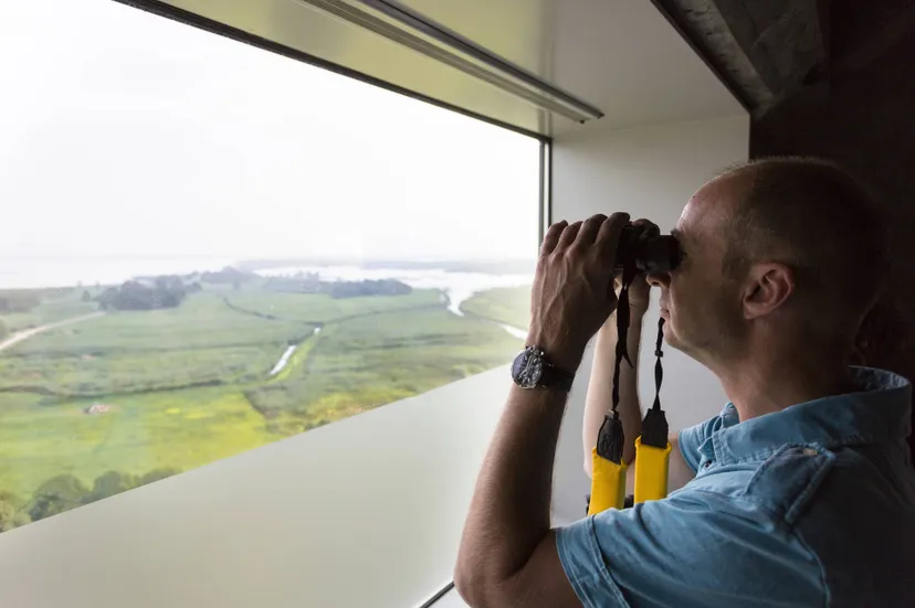 st jansklooster namo66899 andries de la lande cremer man verrekijker uitzicht