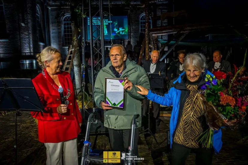 Zuidwolde Erepenning Jan veenstra