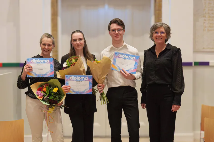 Ruinen Familie De Wit Muziekdiploma D