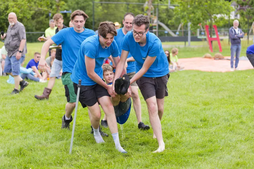 Drogteropslagen feest
