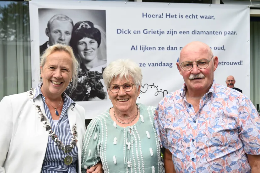 pn01072026 Zuidwolde echtpaar Arends 60 jaar getrowud