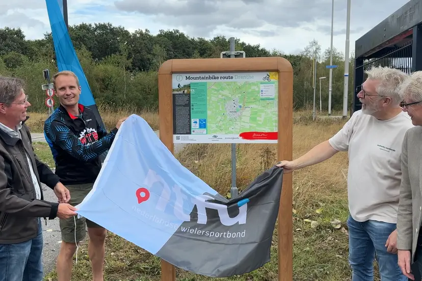 Zuidwolde Opening routebord MTB Zuidwolde