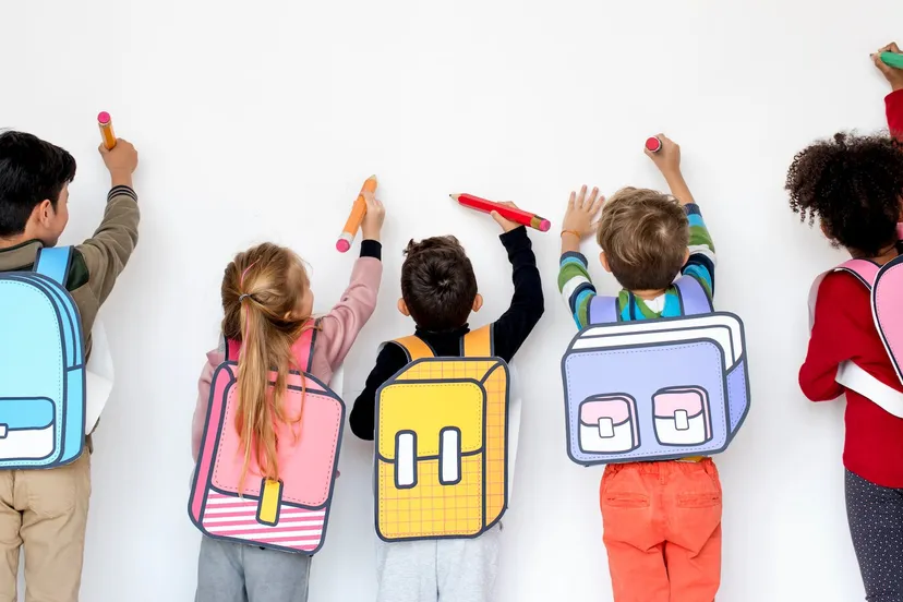 classmates friends bag school education