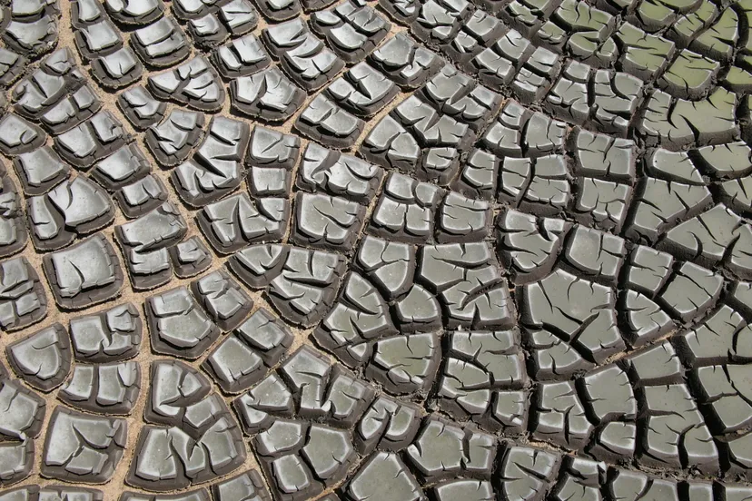 desiccation cracks hg