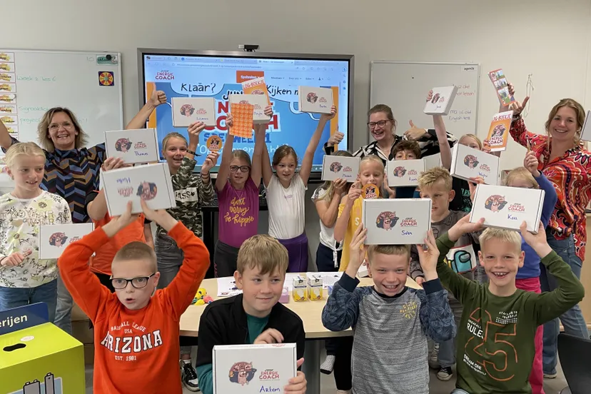 foto persbericht groep 67 en 8 gestart met de junior energiecoach 002