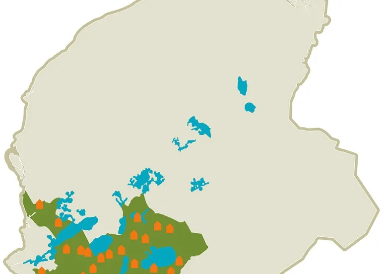 kaartje werkgebied verkleind
