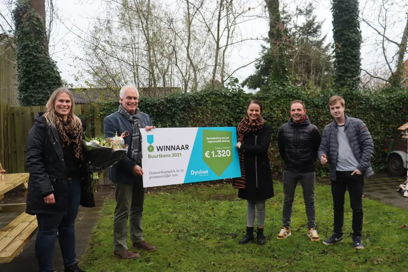 prijsuitreiking winnaar buurtkans