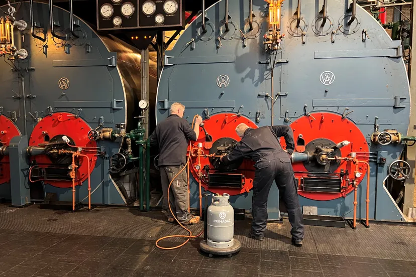 sh ketels worden aangezet