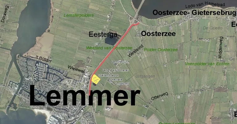 werkgebied baggeren lemster rien