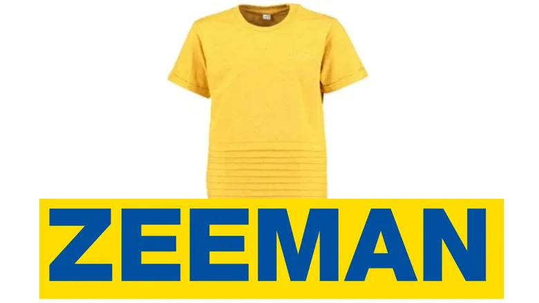 Wit t shirt zeeman deals