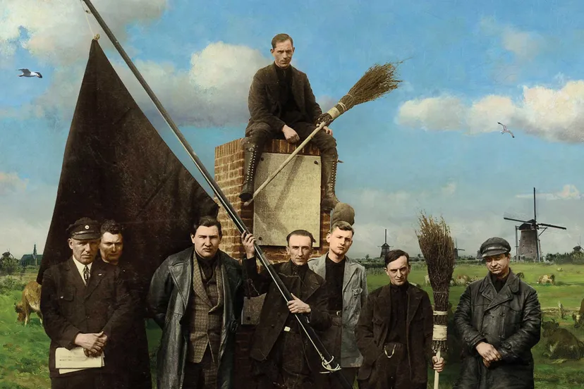 affiche allen tegen allen