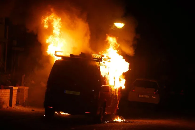 autobrand meester driessenstraat vlijmen 2