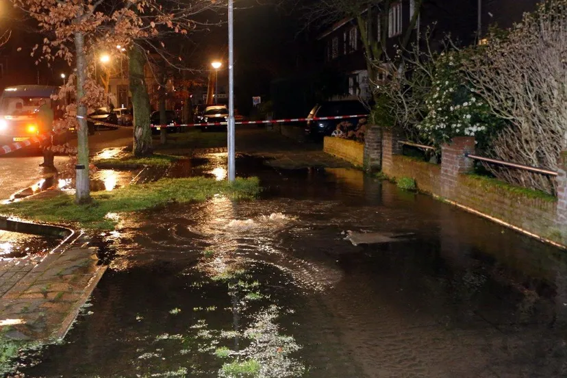 gesprongen waterleiding rosmalen 3