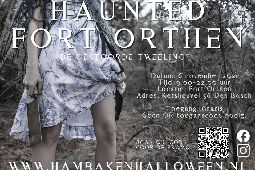 haunted fort orthen poster