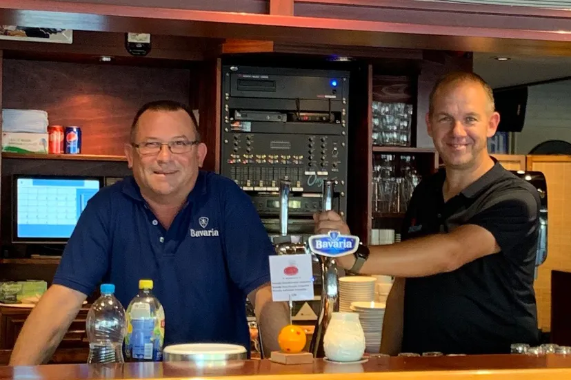 interview frank en marco foto