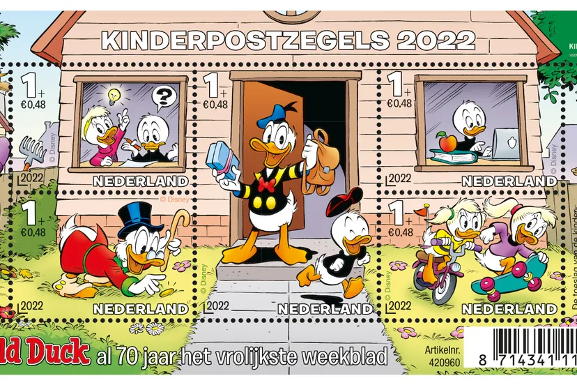 kinderpostzegel donald duck