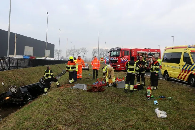 ongeval afrit a2 velddriel 1