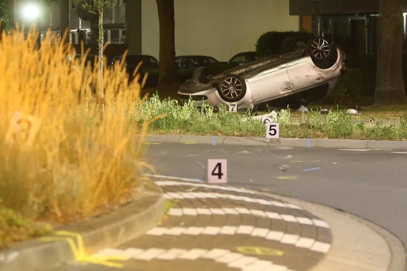 ongeval de harendonkweg rotonde sint teunislaan den bosch 0