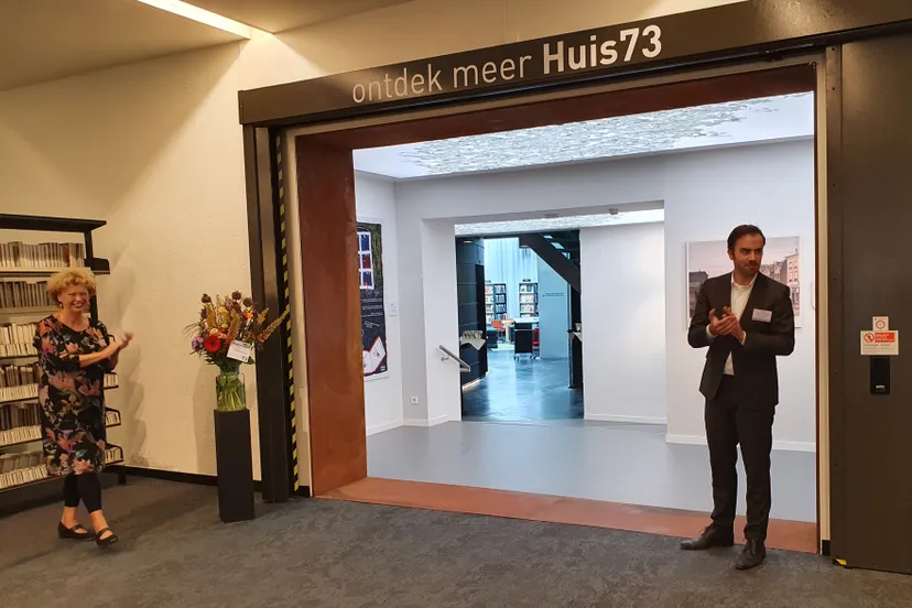 opening doorgang huis73