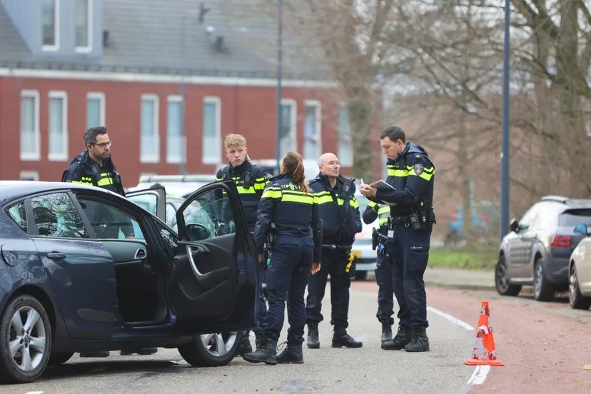 schot bij ongeval 2