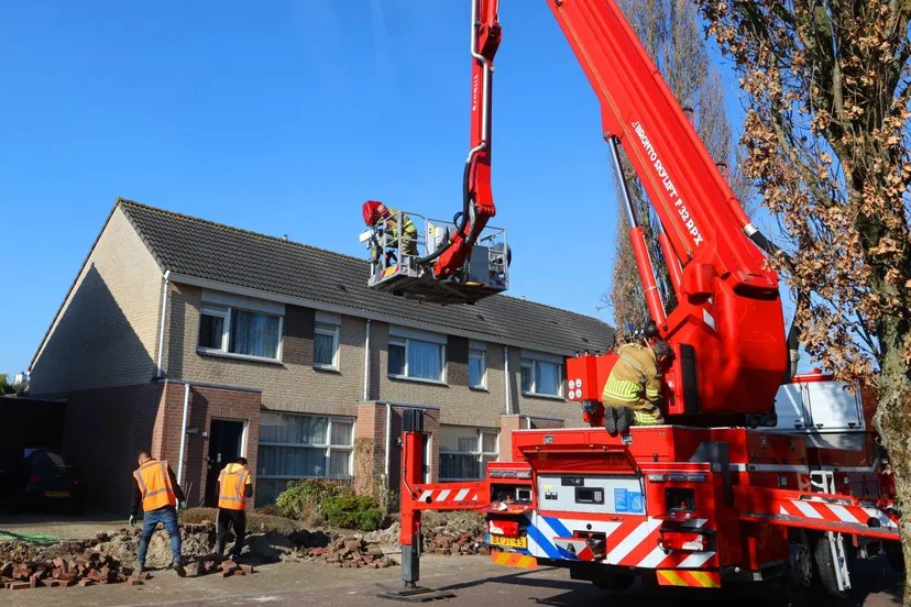 storing brandweer hoogwerker 13