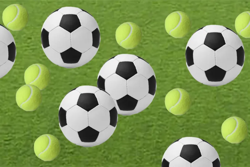 voetbal tennis