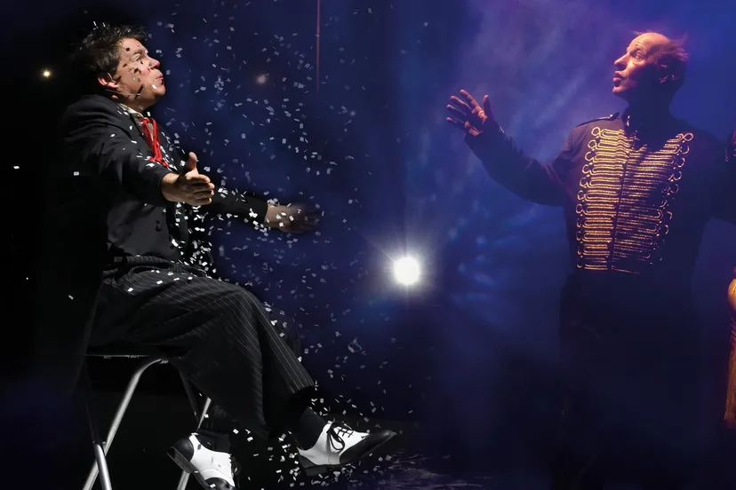 wintercircus pallasso erico en marcel