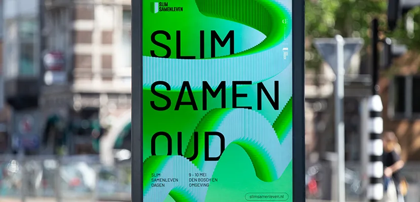 slim samenleven dagen buitenruimte mock up