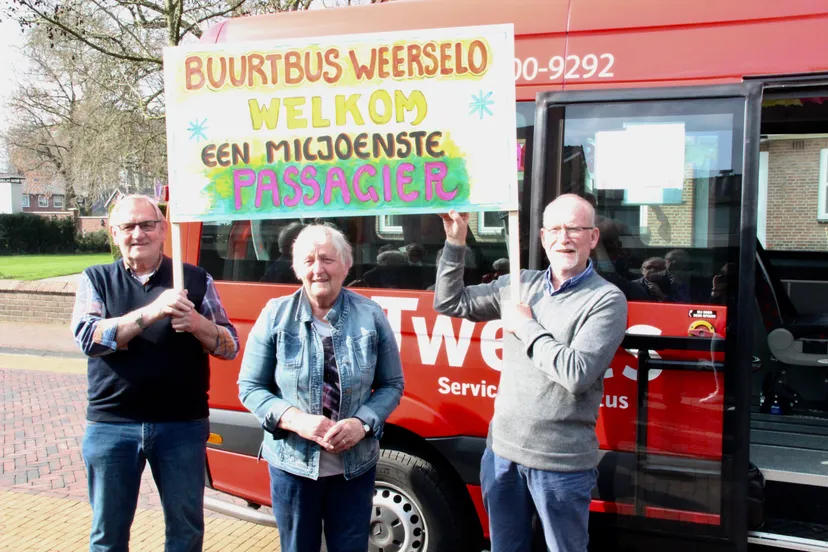 1000000ste reiziger buurtbus