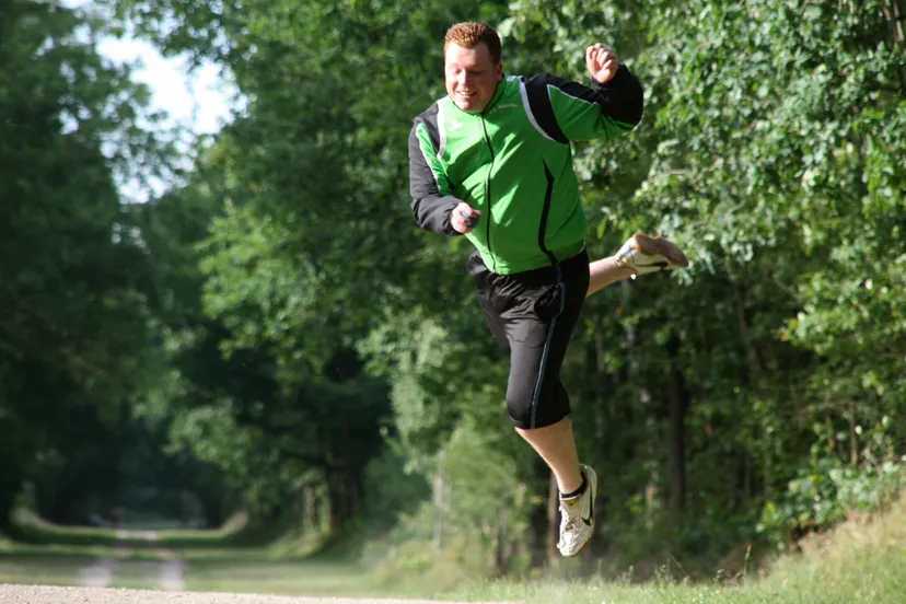 klootschieter in de lucht