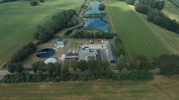luchtfoto rioolwaterzuivering ootmarsum 1