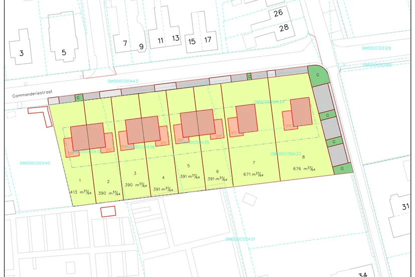 stedenbouwkundig schetsontwerp commanderiestraat