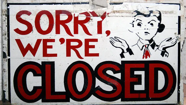 closed