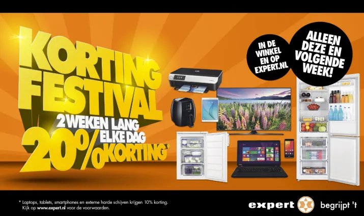 expert kortingfestival