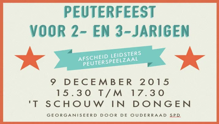 peuterfeest