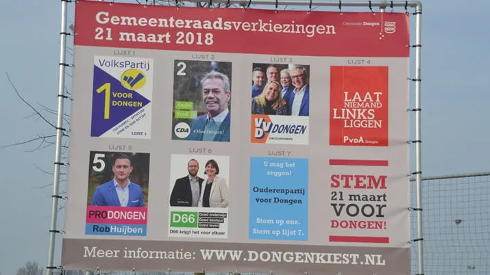 verkiezingsbord