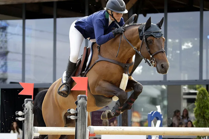 CH wk 2 dag2 Marriet Smit Hoekstra Spruce Meadows Prijs For Chacco Tn Foto Hans Khoe