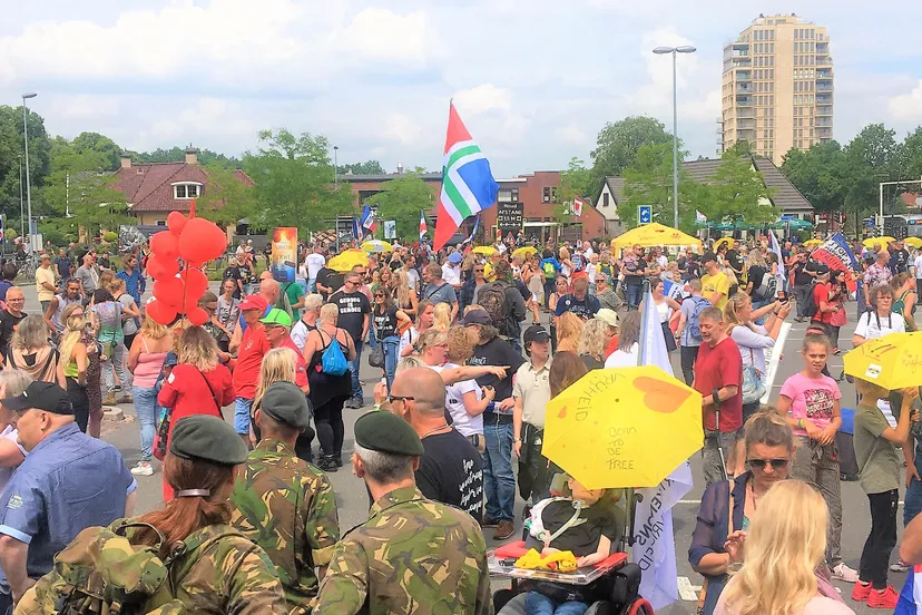 demonstratie-anti-rutte