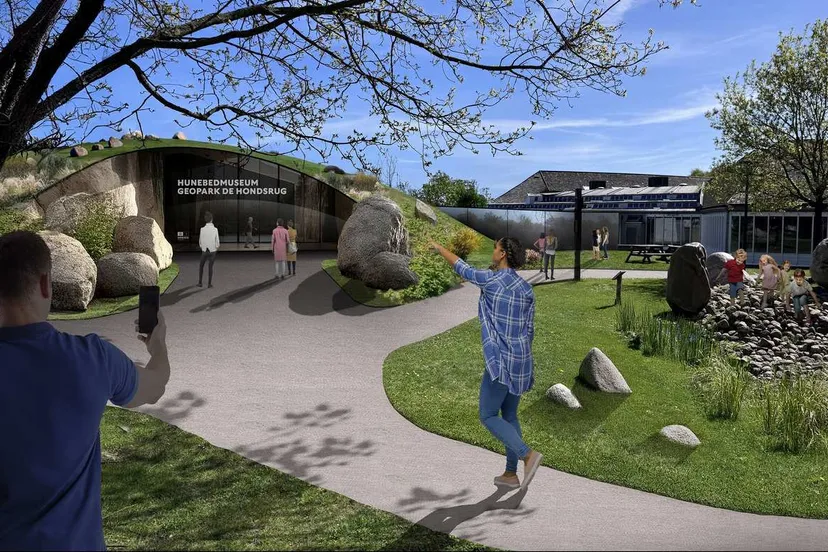 Hunebedmuseum-GeoparkdeHondsrug-Entree-facade-tinker_imagineers