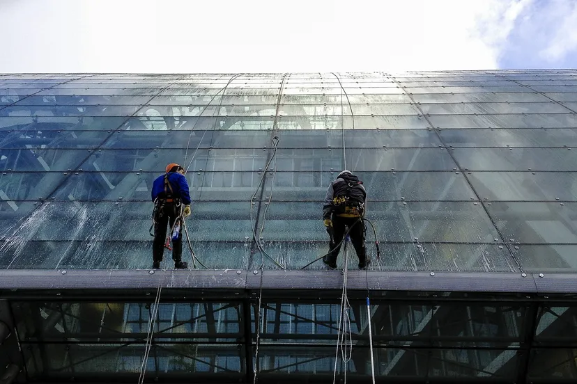 schoonmaak-glazenwasser