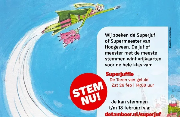 superjuf-gezocht-poster