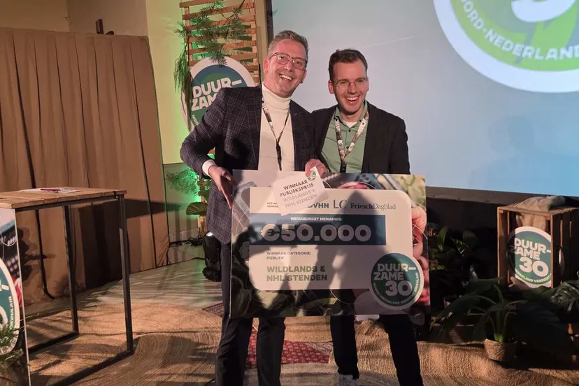 Trotse winnaars Publieksprijs Duurzame Dertig