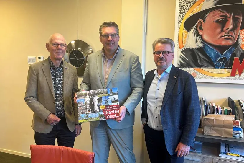 Foto overhandiging puzzel