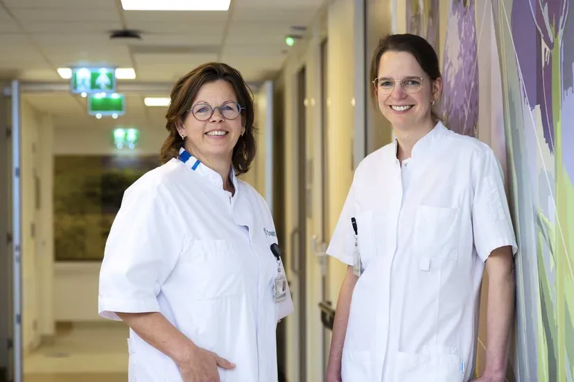 Gynaecologen Ruth Elberink en Sietske Gaykema van Treant