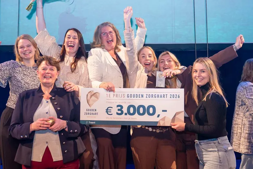 Holdert wint Gouden Zorghartverkiezing Treant voor de best zorg in de laatste levensfase