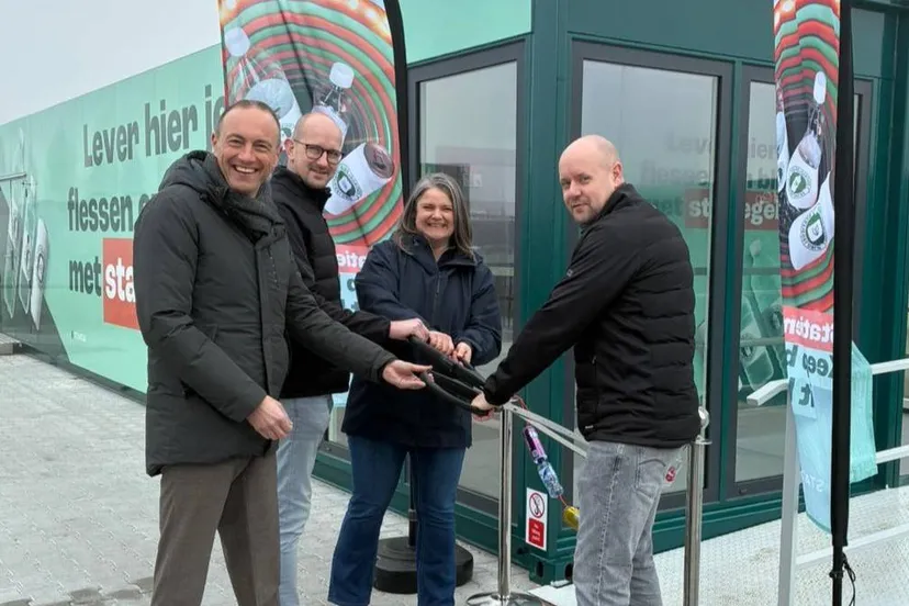 Opening statiegeld bulkmachine