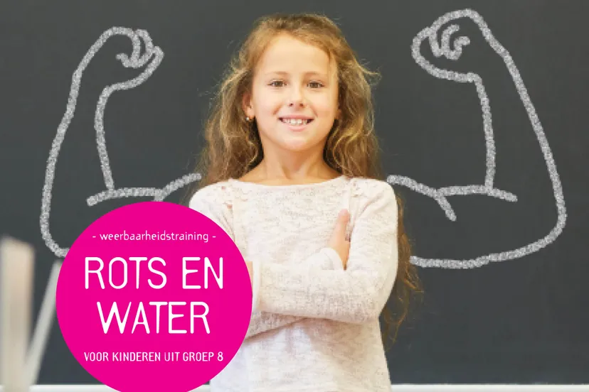 beeld rots en water voor groep 8 vierkant