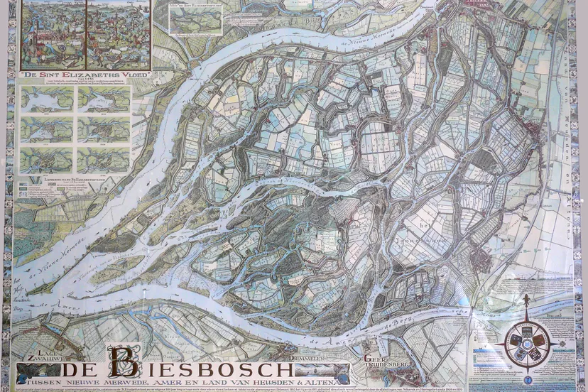 biesbosch panorama kaart